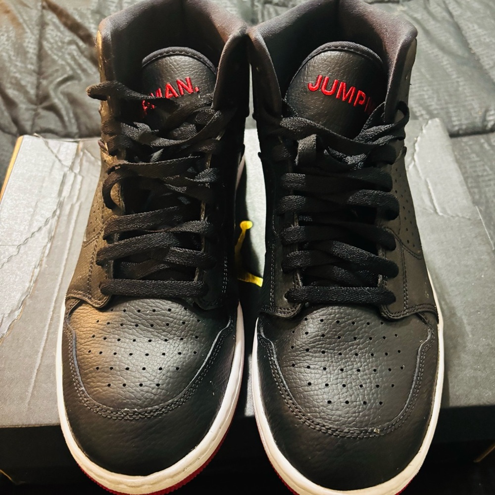 Jordan Access Black High-Top Sneakers